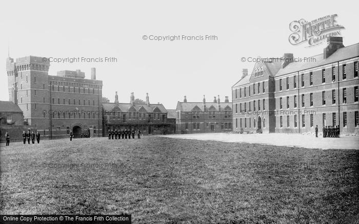 Photo of Taunton, Barracks 1894