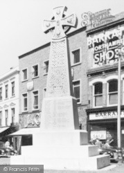 Burma War Memorial c.1960, Taunton