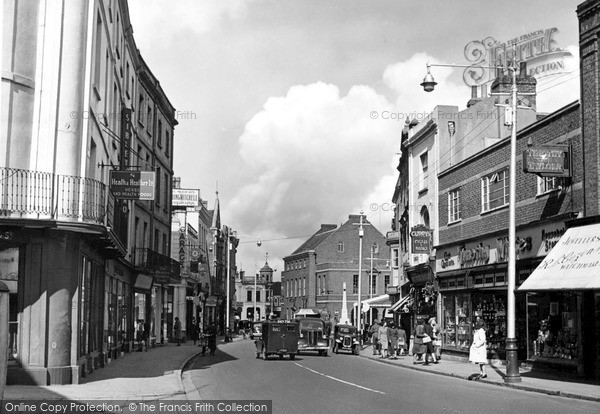 Photo of Taunton, Cheapside c.1950