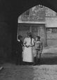 Children, Entrance To The The Castle 1894, Taunton