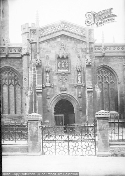 Photo of Taunton, Church Of St Mary Margdalen, The Porch 1894