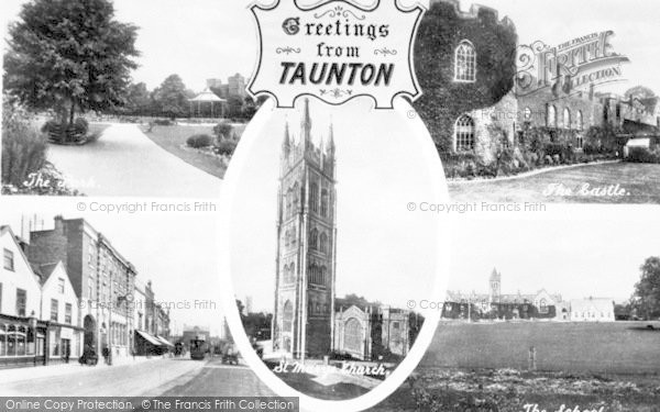Photo of Taunton, Composite c.1910