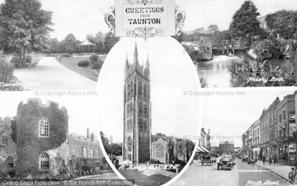 Photo of Taunton, Composite c.1920
