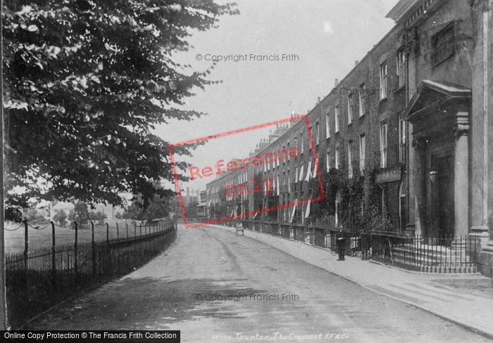 Photo of Taunton, Crescent And Masonic Hall 1897