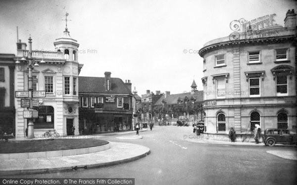 Photo of Taunton, Entrance To Corporation Street 1935