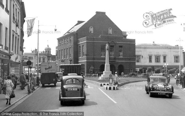 Photo of Taunton, Fore Street c1955