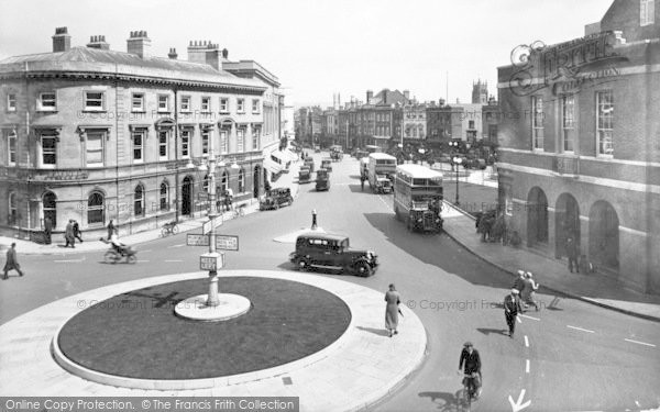 Photo of Taunton, Fore Street Looking North 1935