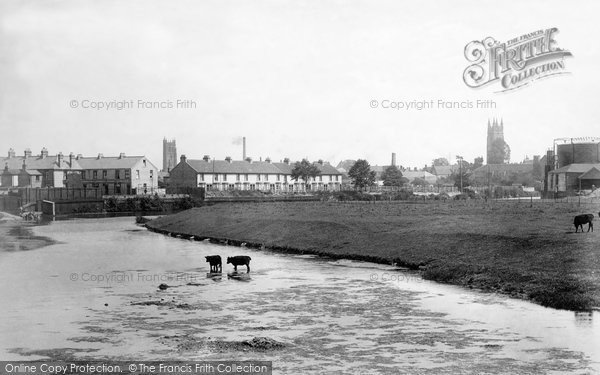Photo of Taunton, From Bridge 1897
