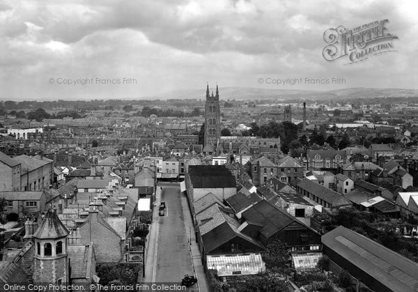 Photo of Taunton, From Church Tower 1929