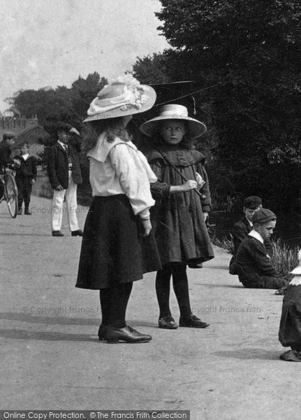 Photo of Taunton, Girls 1906