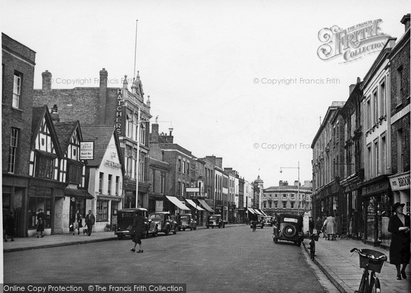 Photo of Taunton, High Street c.1939