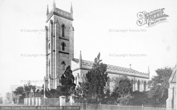 Photo of Taunton, Holy Trinity Church c.1869