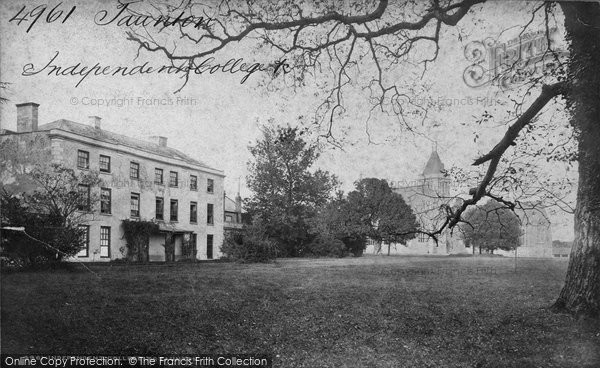 Photo of Taunton, Independent College c.1869