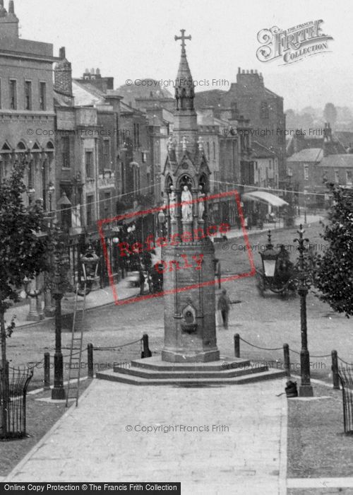 Photo of Taunton, Kinglake Cross, The Parade 1888