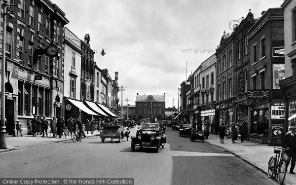 Photo of Taunton, North Street 1925
