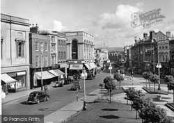 North Street And The Parade c.1939, Taunton