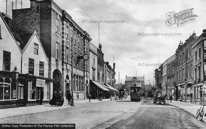 Photo of Taunton, North Street And The Post Office c.1900