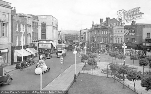 Photo of Taunton, North Street c.1950