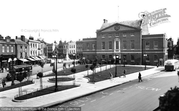Photo of Taunton, Parade And Market House 1935
