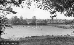 Rugby At Queen's College Playing Fields c.1955, Taunton