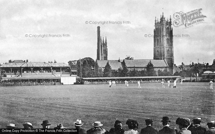 Photo of Taunton, Somerset County Cricket Ground 1902