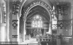 St Andrew's Church Interior 1894, Taunton