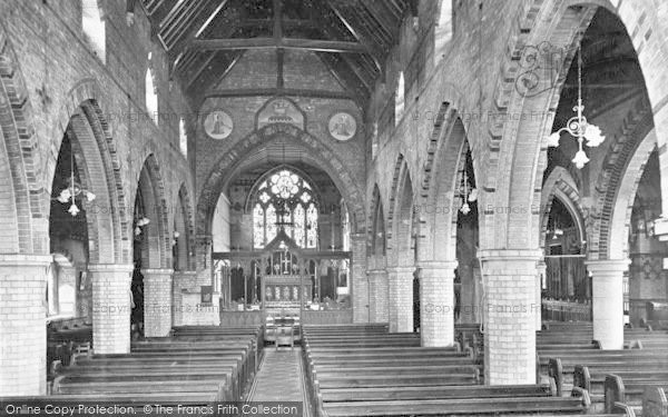 Photo of Taunton, St Andrew's Church Interior 1912