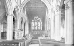 St Mary's Church Interior 1888, Taunton