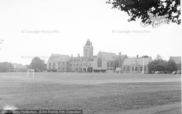 Photo of Taunton, Taunton School c.1955