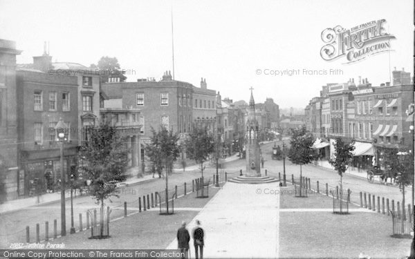 Photo of Taunton, The Parade 1888