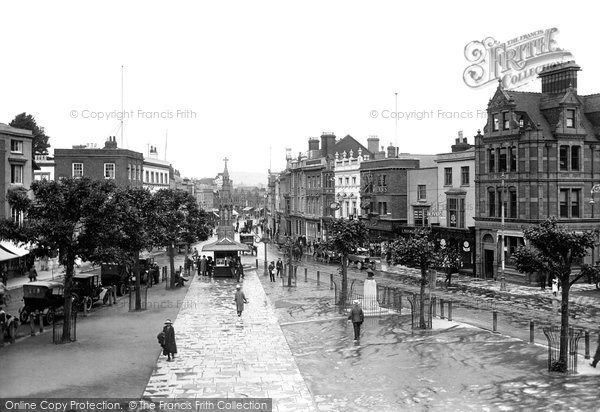 Photo of Taunton, The Parade 1923