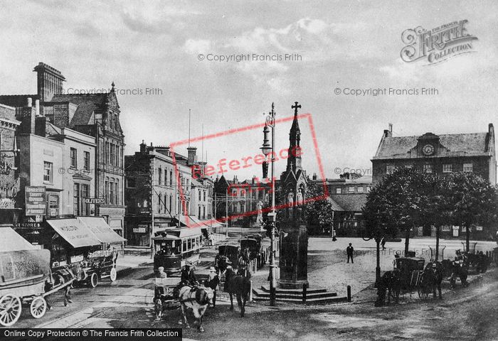 Photo of Taunton, The Parade And Old Arches c.1900