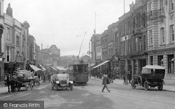 Traffic In North Street 1912, Taunton