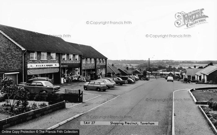Photo of Taverham, Shopping Precinct c.1960