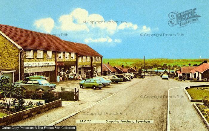 Photo of Taverham, Shopping Precinct c.1960