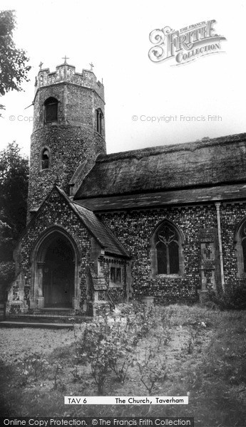Photo of Taverham, St Edmund's Church c.1960