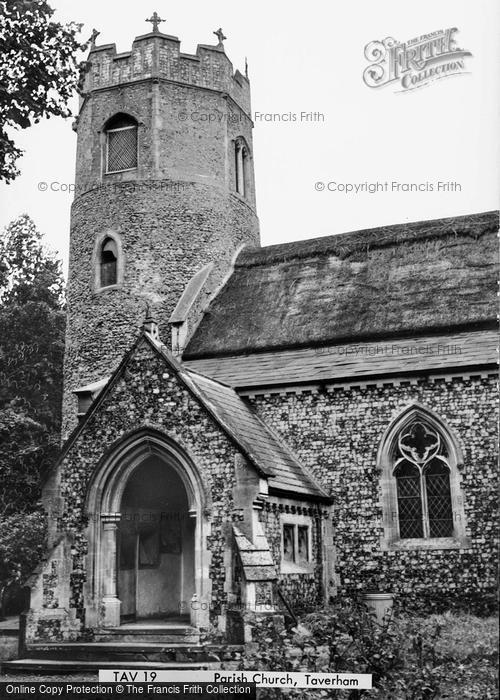 Photo of Taverham, St Edmund's Parish Church c.1960