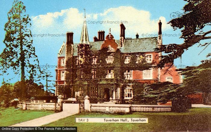 Photo of Taverham, Taverham Hall c.1955
