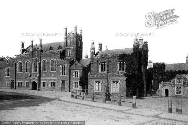 Photo of Tavistock, Abbey And Town Hall 1890