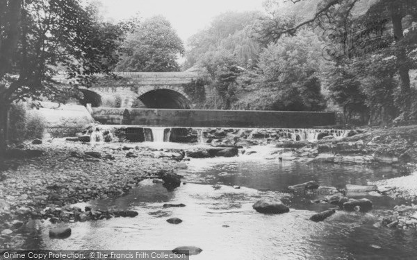 Photo of Tavistock, Abbey Bridge And Weir c.1965