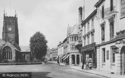 Bedford Square And West Street 1910, Tavistock