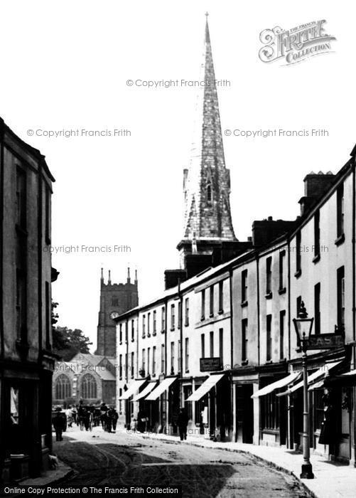 Photo of Tavistock, Brook Street And Churches 1910