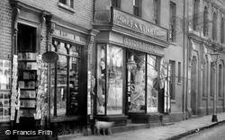 Clark's And F. S. Naish, West Street 1903, Tavistock