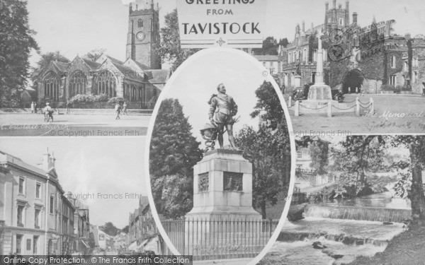 Photo of Tavistock, Composite c.1920