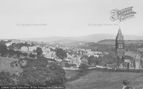 Photo of Tavistock, From Above Gas Works 1890