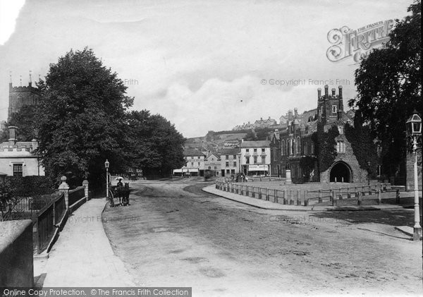 Photo of Tavistock, From The Bridge 1890