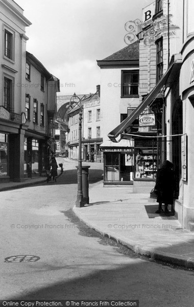 Photo of Tavistock, Market Street c.1955