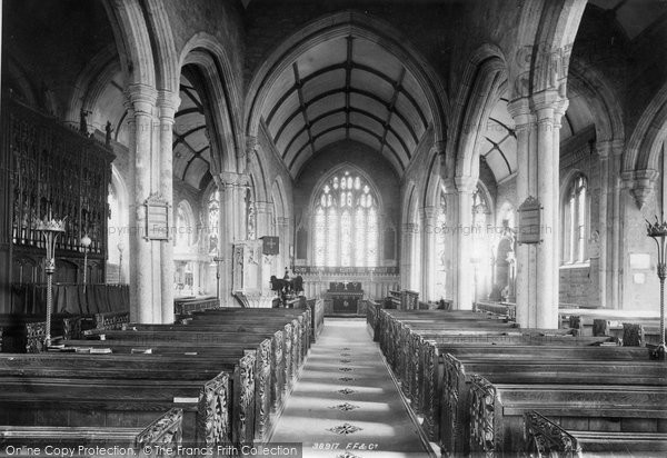 Photo of Tavistock, Parish Church Chancel 1896