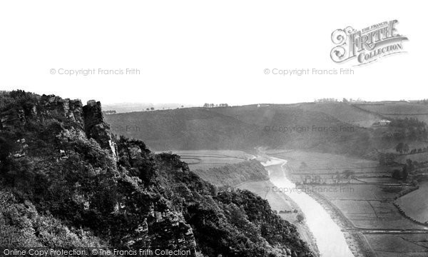 Photo of Tavistock, River Tamar From High Cliff c.1874