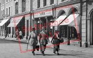 Shops In Duke Street 1922, Tavistock